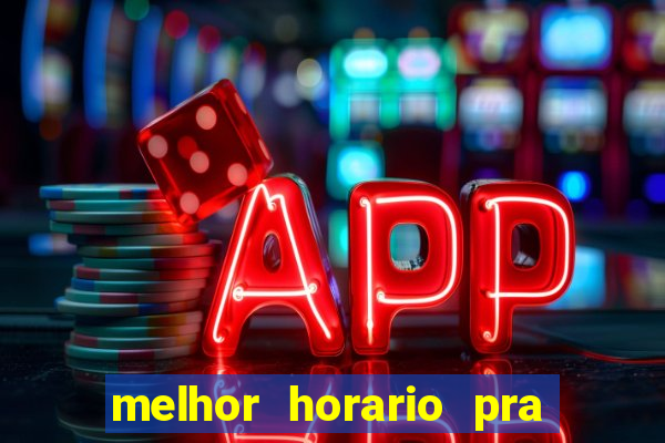 melhor horario pra jogar fortune rabbit